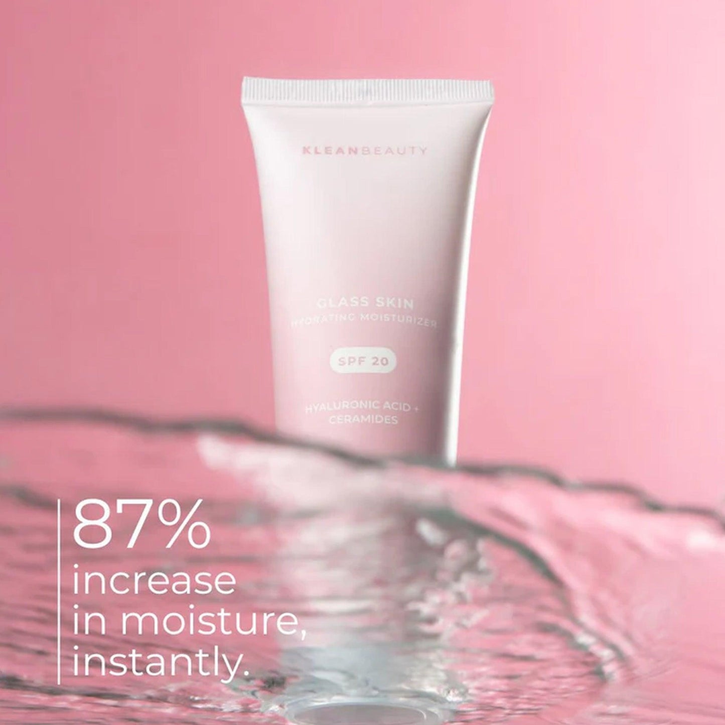 Klean Beauty Glass Skin Hydrating Moisturizer SPF20