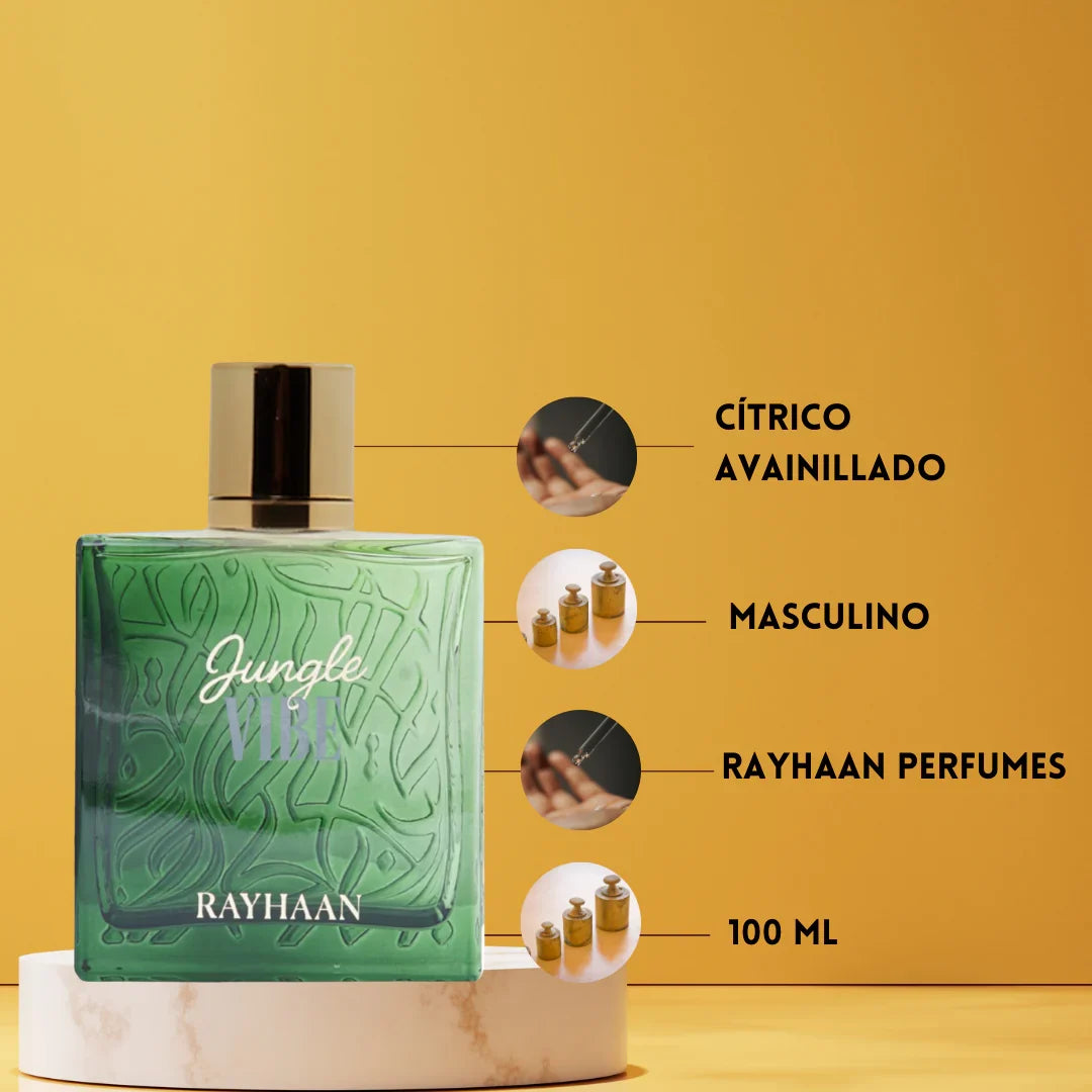 Rayhaan Jungle Vibe Eau De Parfum For Men 100ml