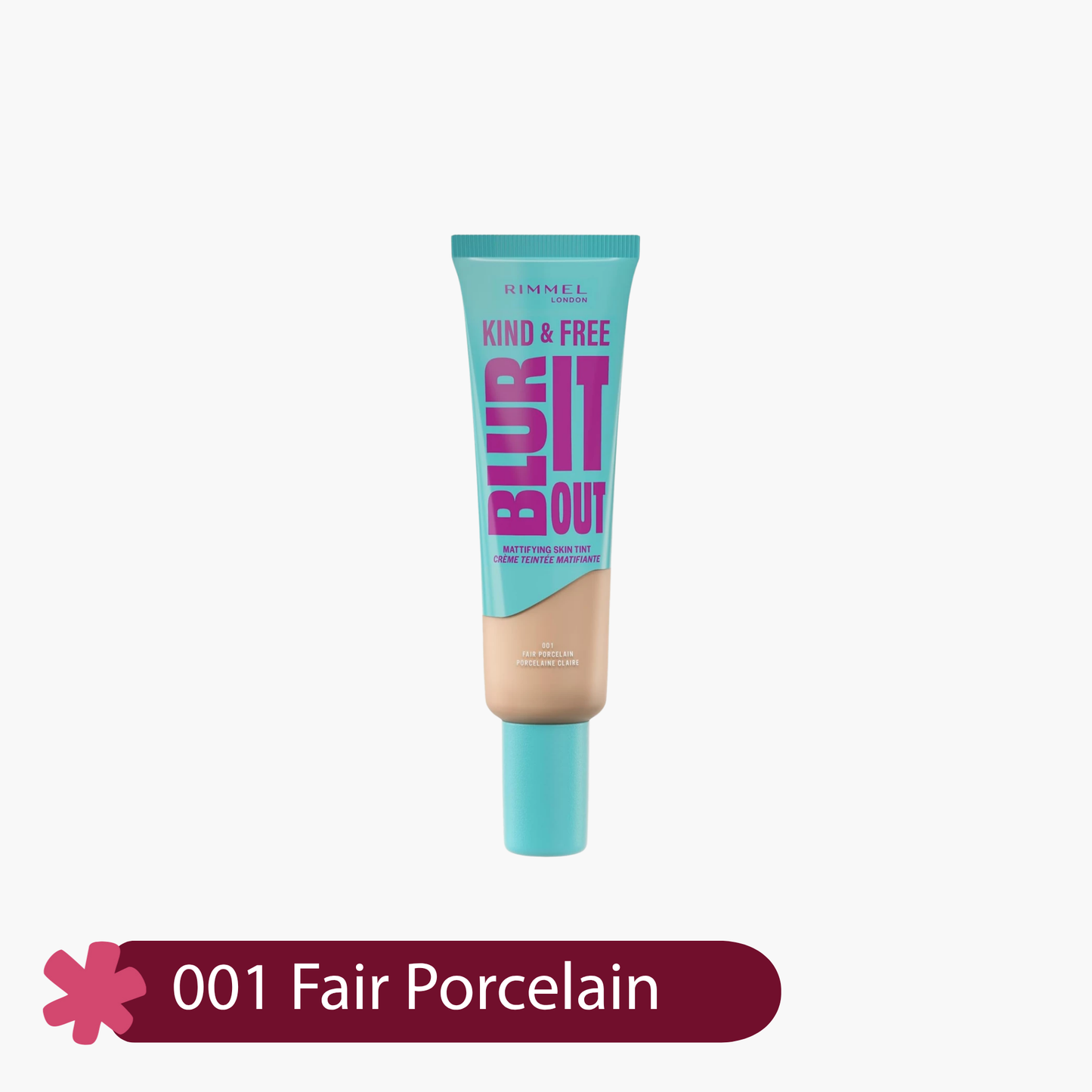 Rimmel Kind & Free Blur It Out Mattifying Skin Tint Foundation 30ml