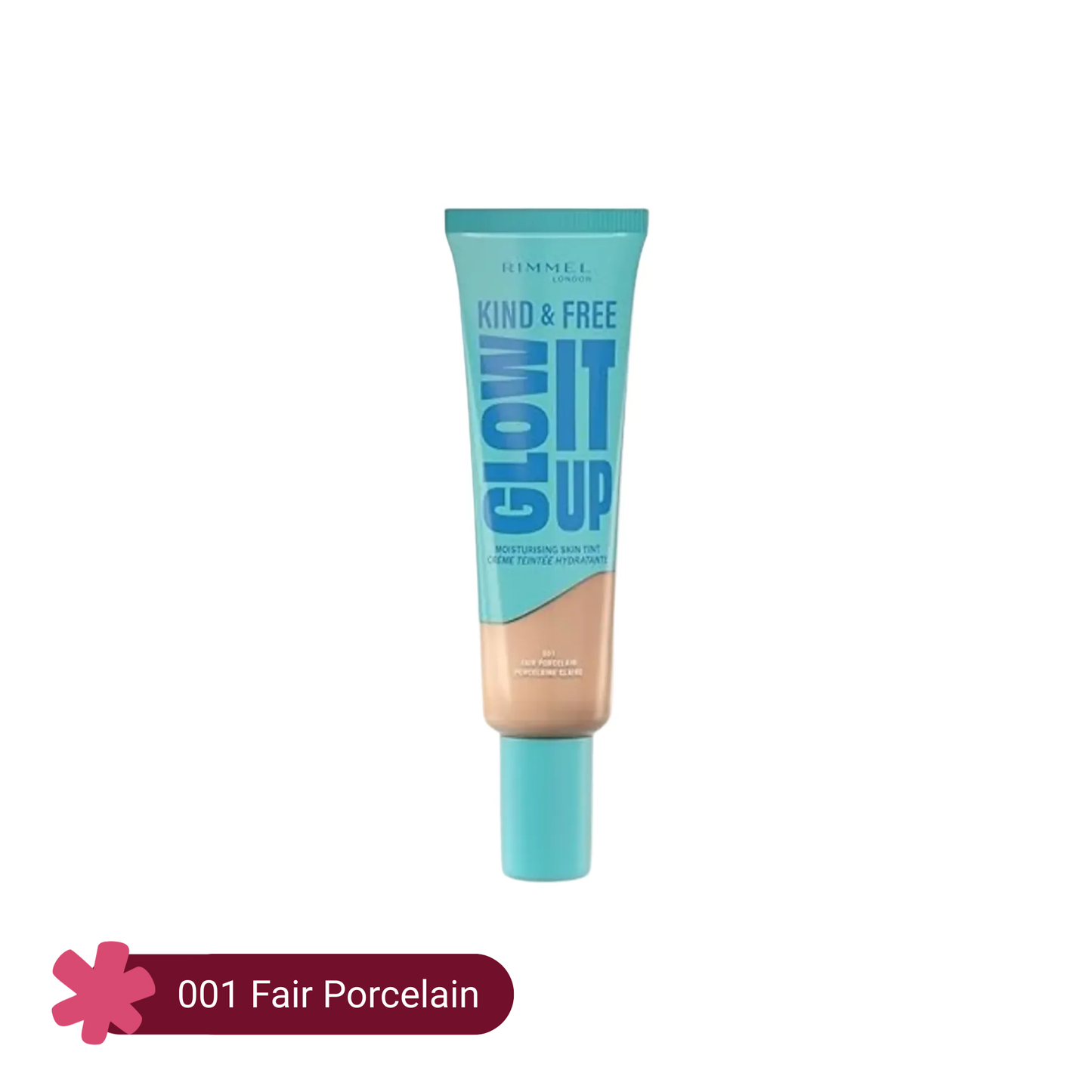 Rimmel Kind & Free Glow It Up Mattifying Skin Tint Foundation 30ml