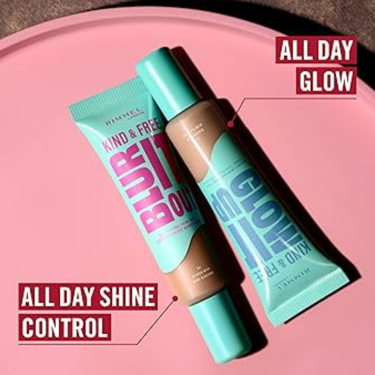 Rimmel Kind & Free Glow It Up Mattifying Skin Tint Foundation 30ml