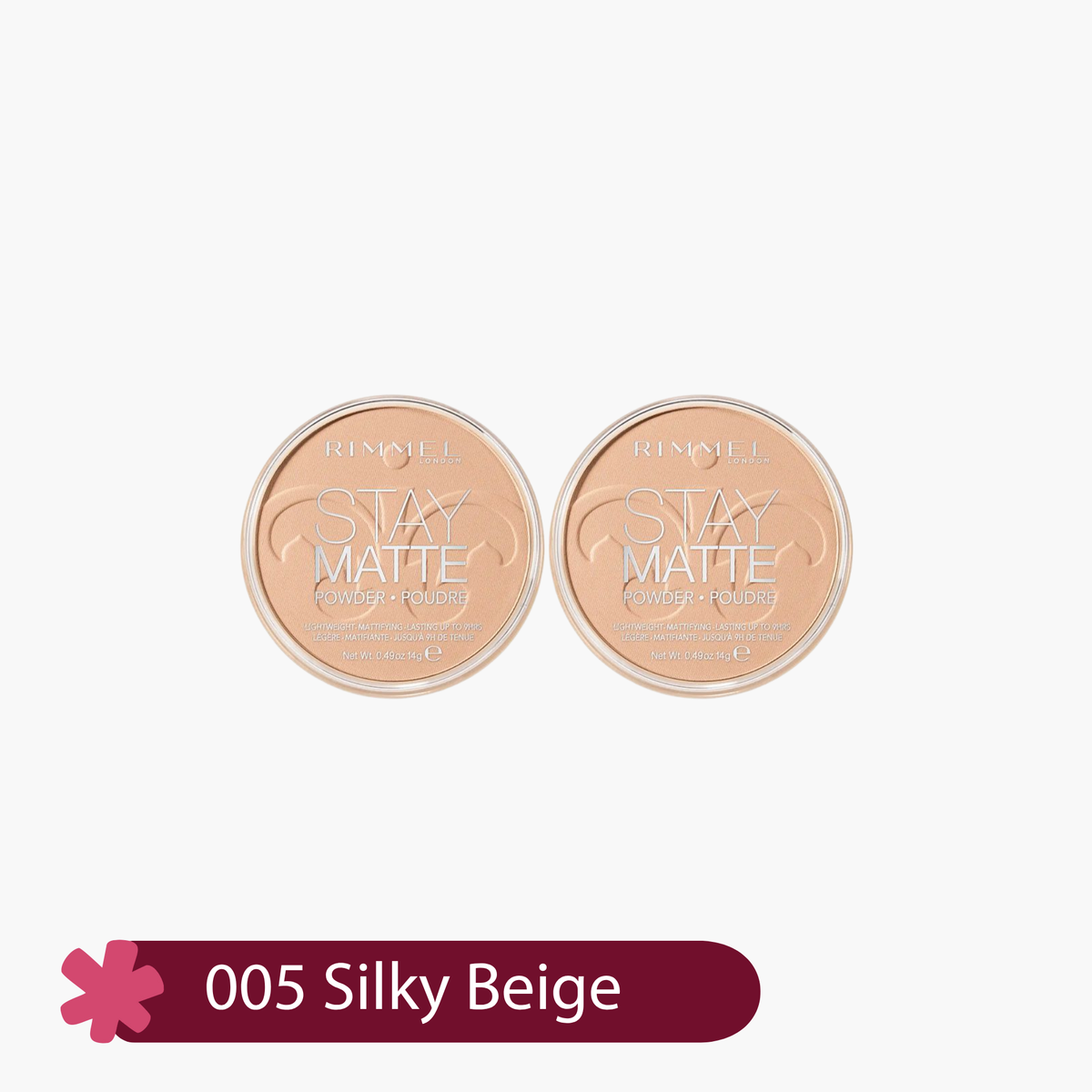 Rimmel Stay Matte Long Lasting Pressed Powder Set