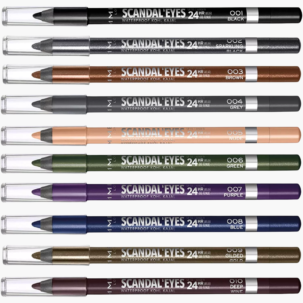 Rimmel Scandaleyes Waterproof Kohl Kajal 1.3gm