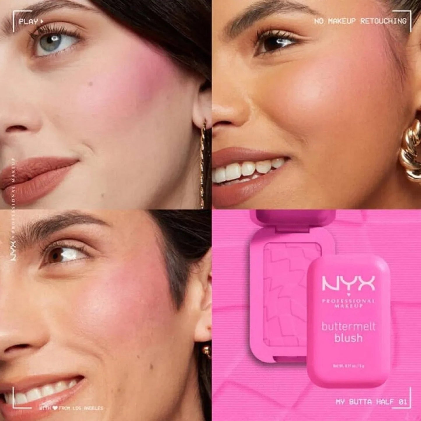 NYX Buttermelt Blush 5gm