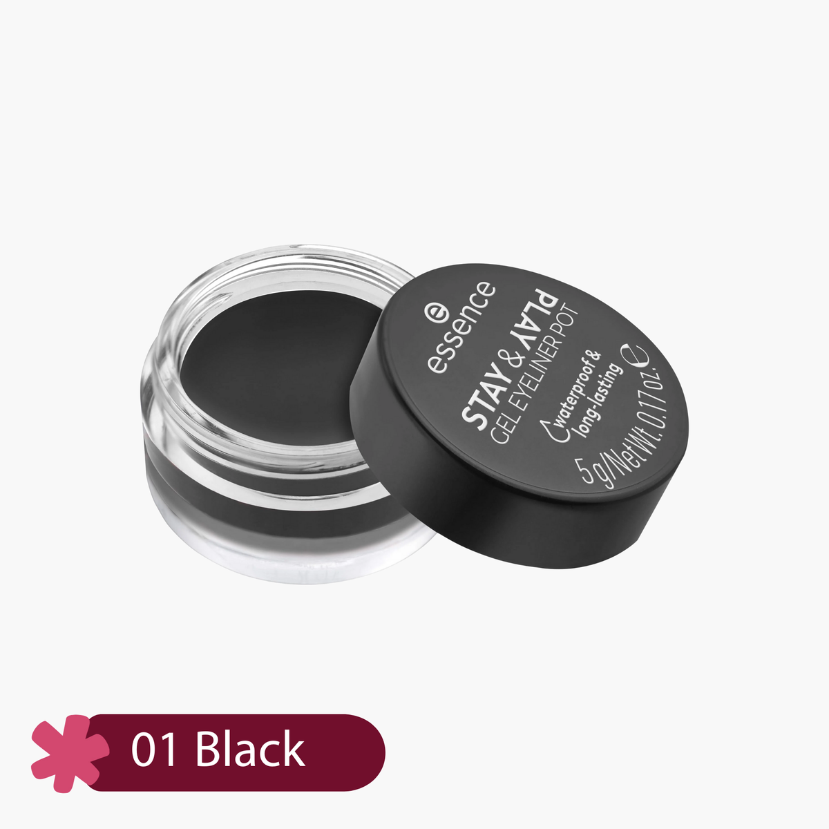 Essence Stay & Play Gel Eyeliner Pot Waterproof & Long Lasting 5gm