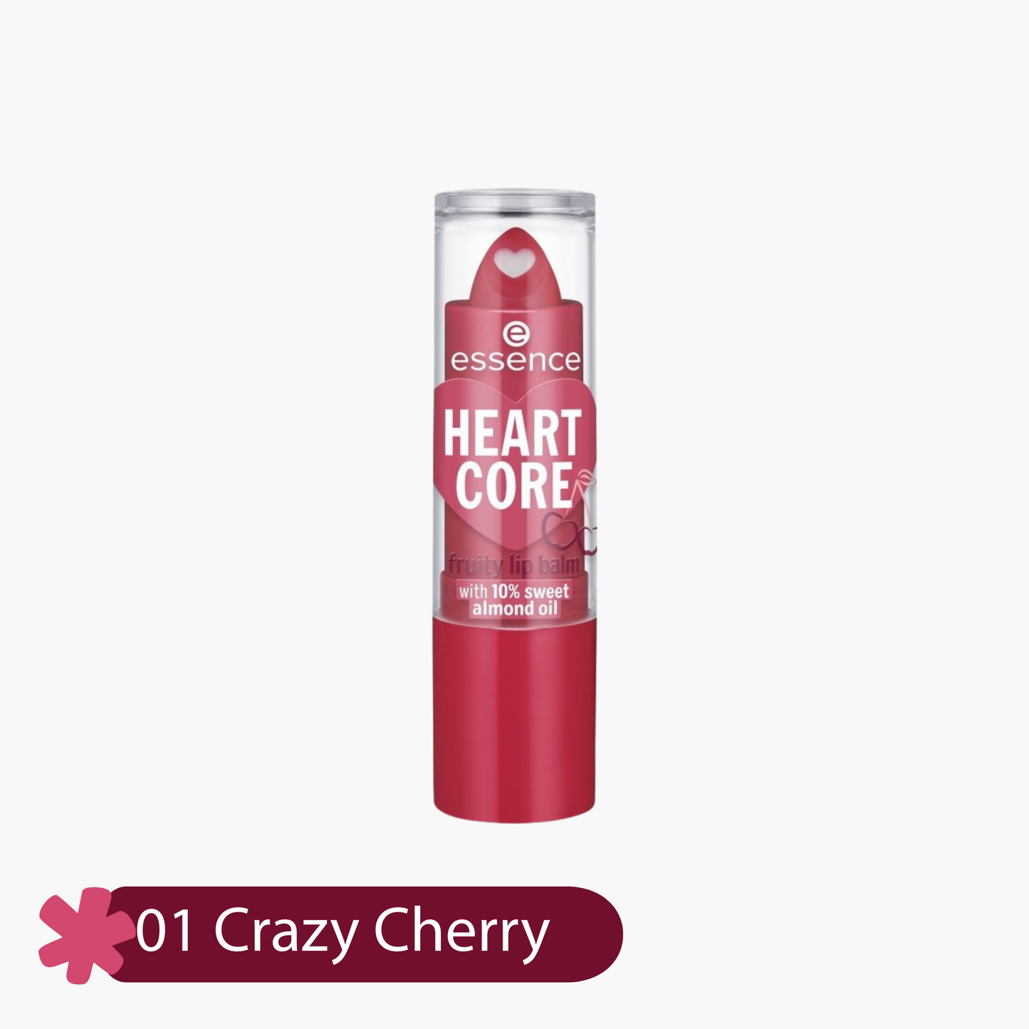 Essence Heart Core Fruity Lip Balm 3gm