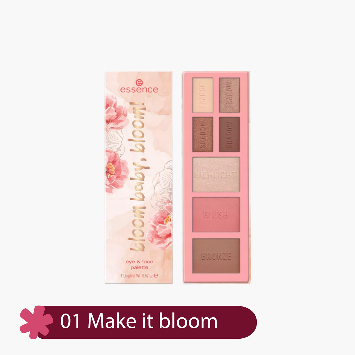 Essence Bloom Baby, Bloom! Eye & Face Palette 11.5gm