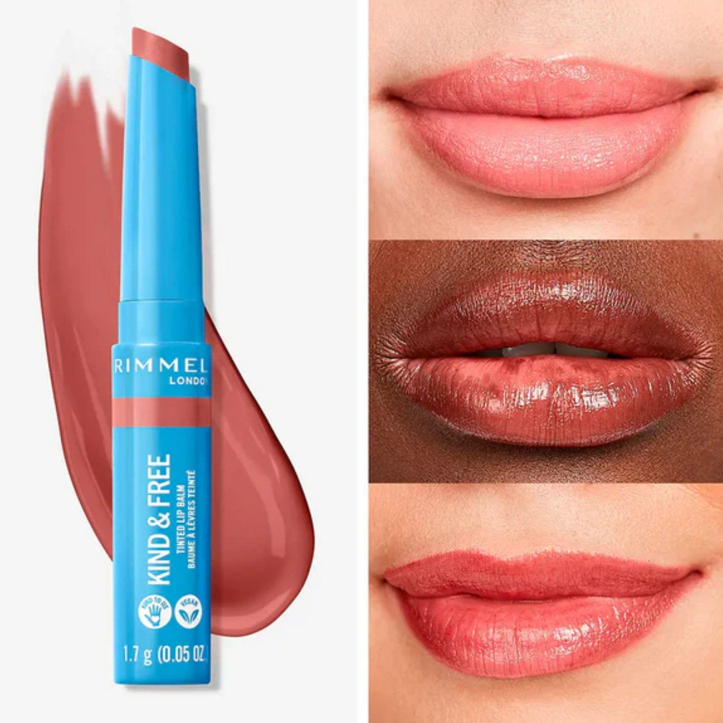 Rimmel Kind & Free Tinted Lip Balm 1.7gm