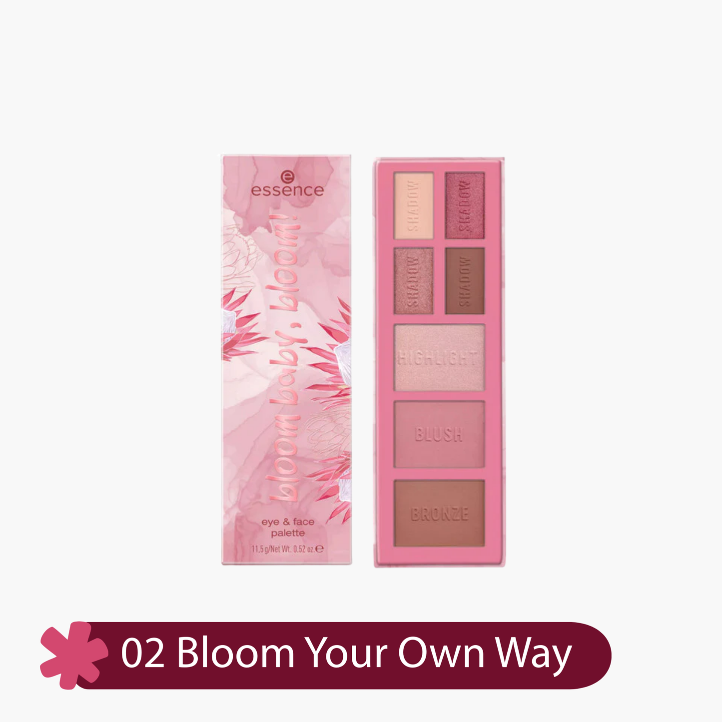 Essence Bloom Baby, Bloom! Eye & Face Palette 11.5gm