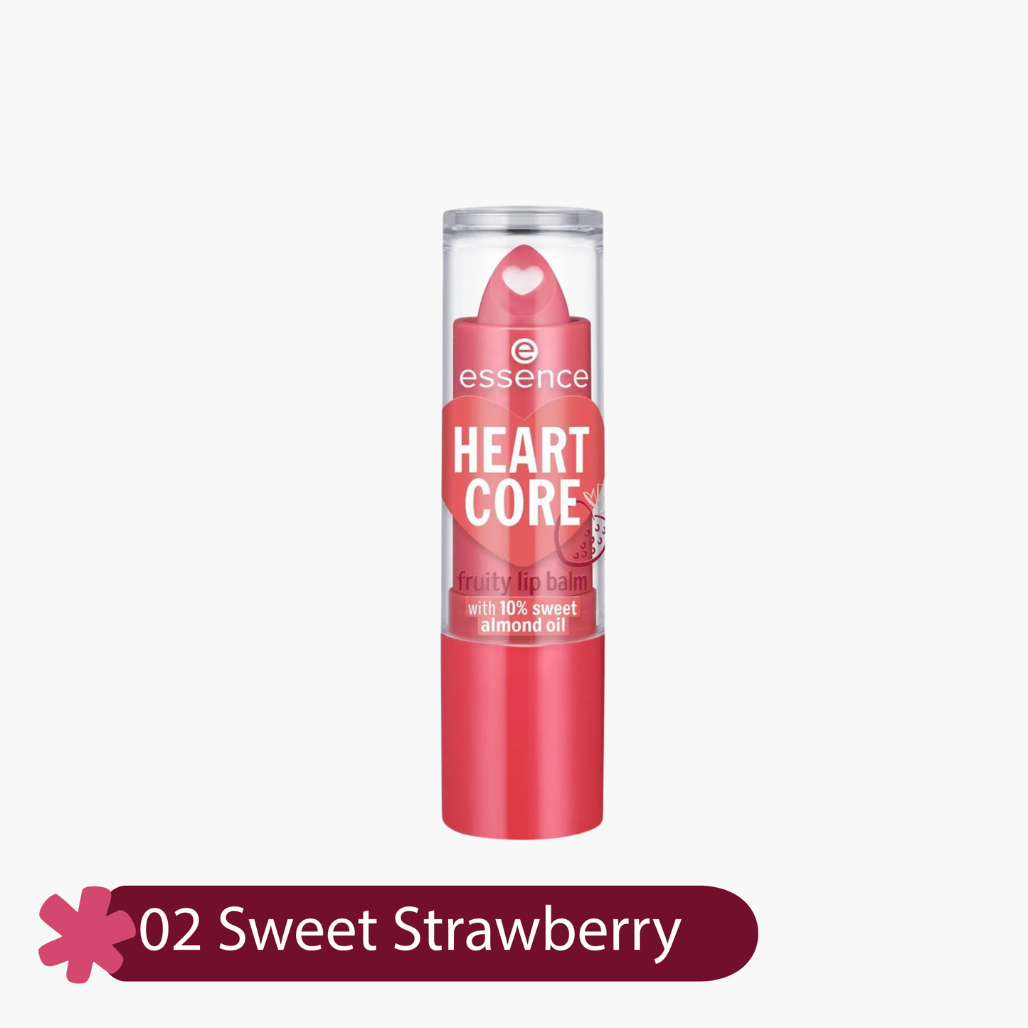 Essence Heart Core Fruity Lip Balm 3gm