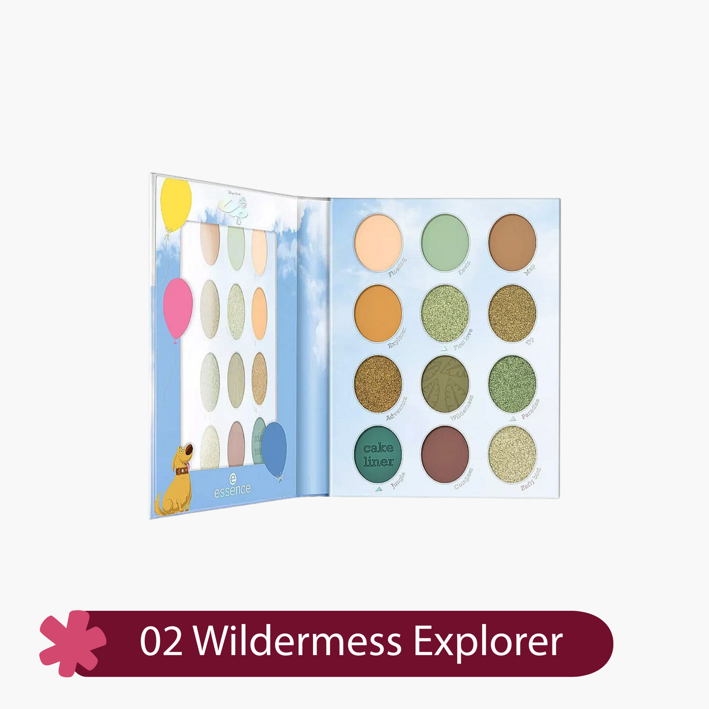 Essence Disney Pixar Up Eyeshadow Palette 8.2gm
