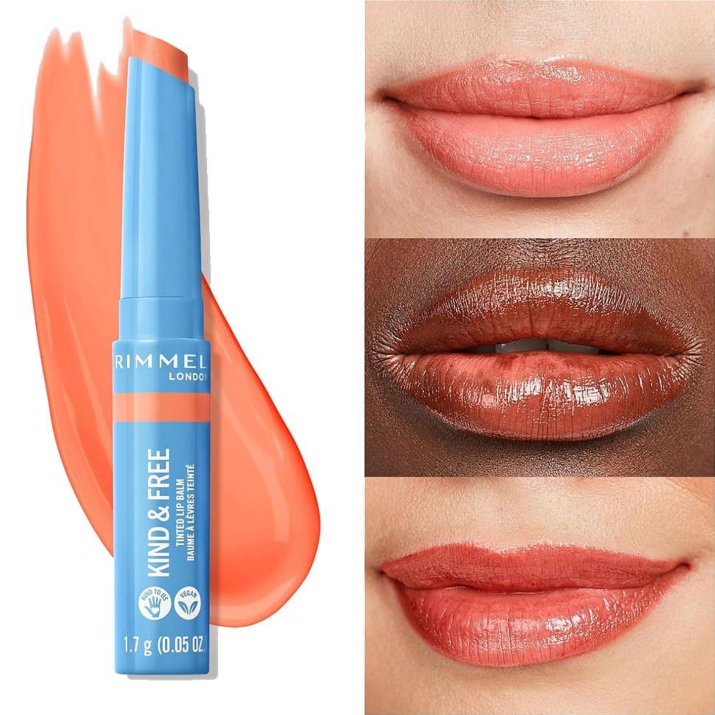 Rimmel Kind & Free Tinted Lip Balm 1.7gm