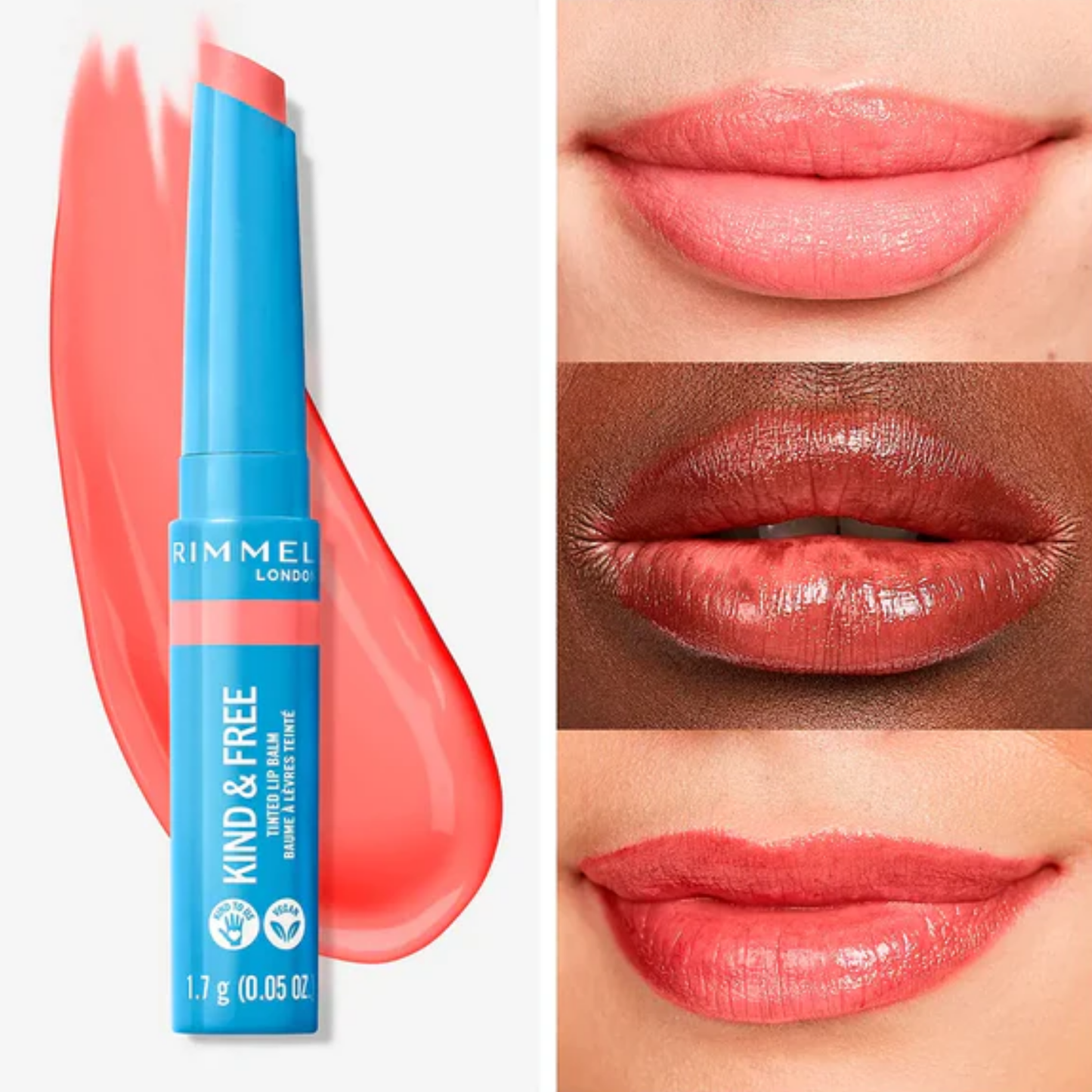 Rimmel Kind & Free Tinted Lip Balm 1.7gm