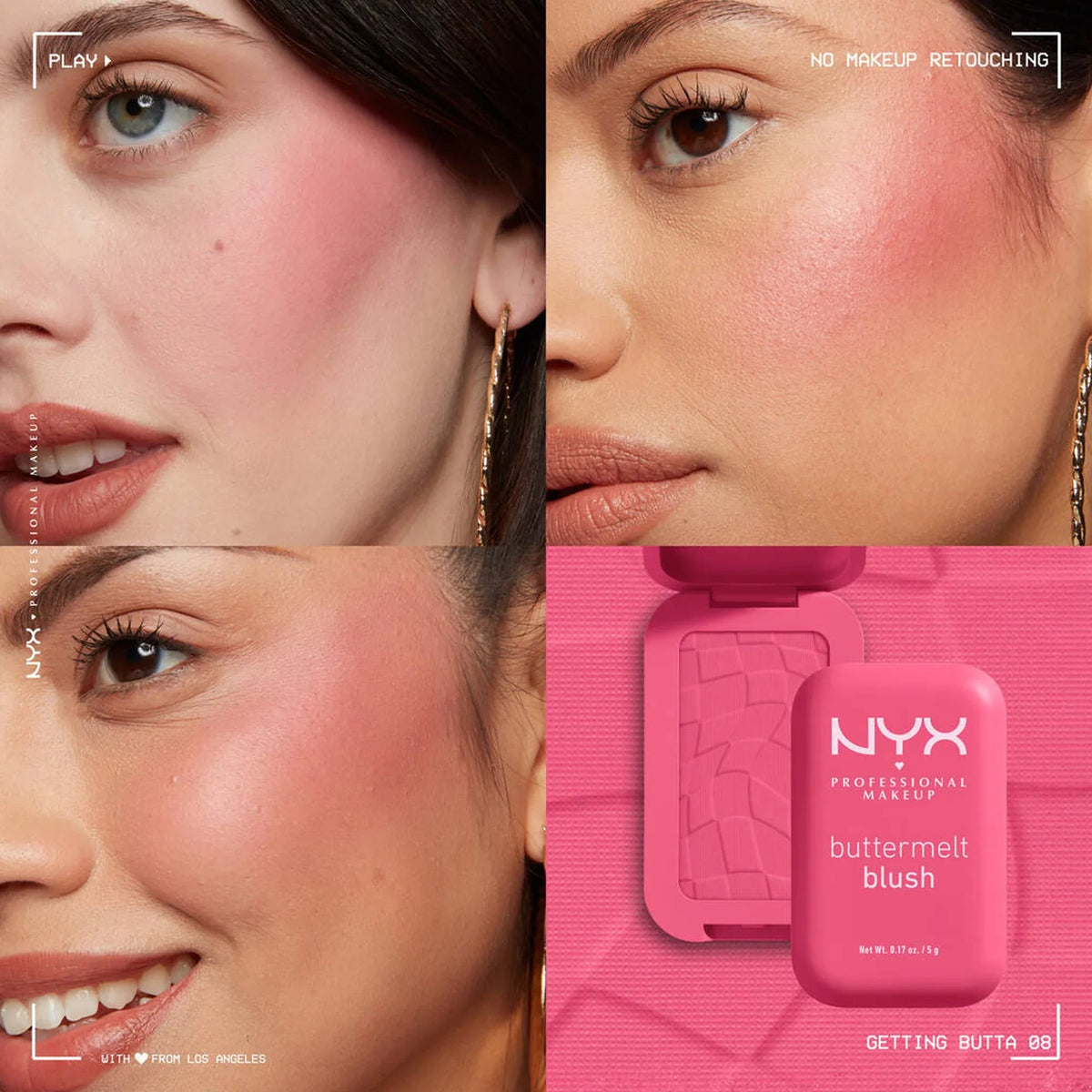 NYX Buttermelt Blush 5gm