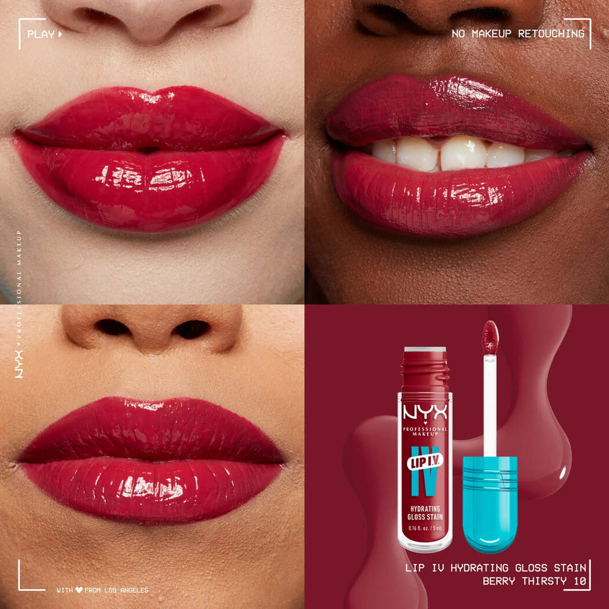 NYX Lip IV Hydrating Gloss Stain 5ml