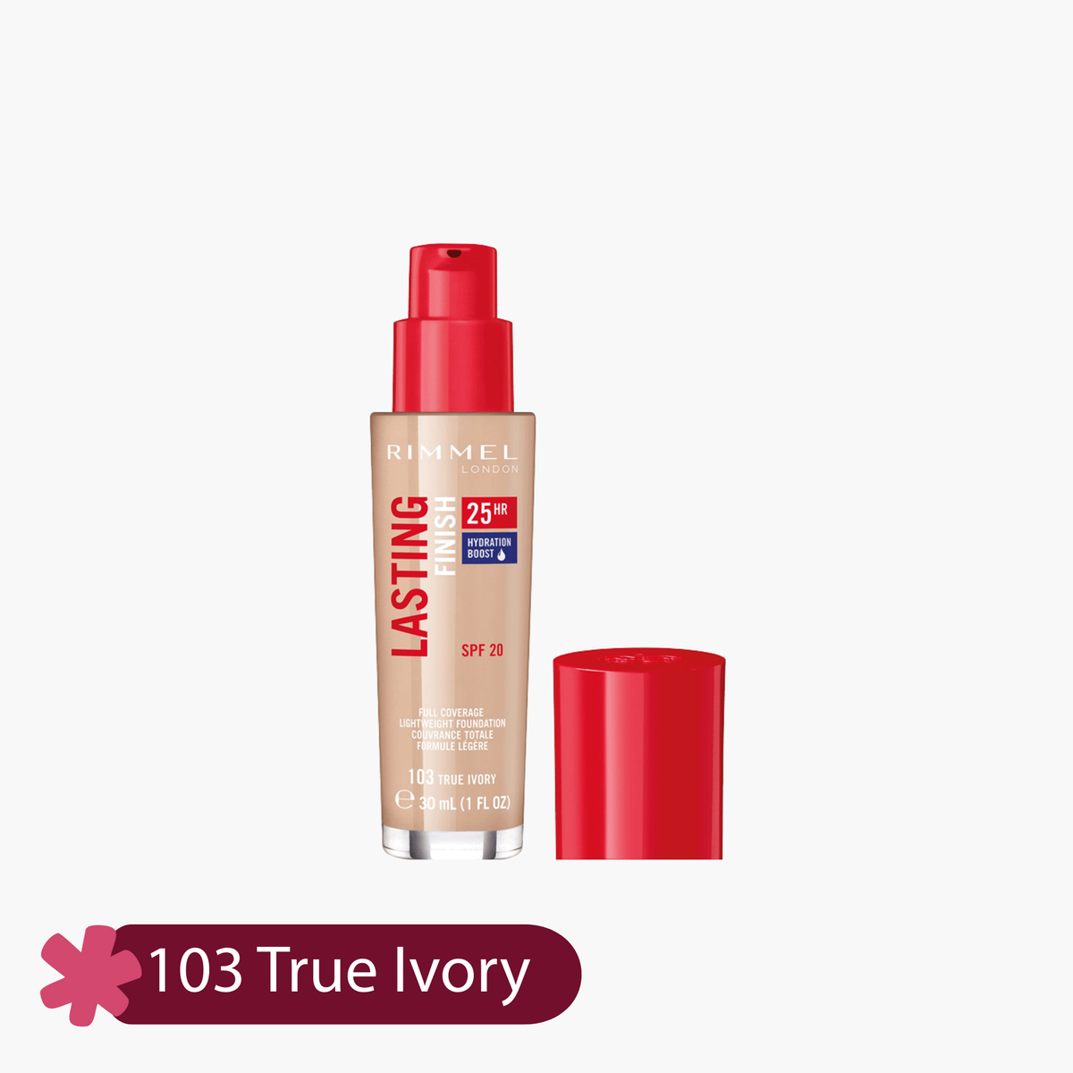 Rimmel Lasting Finish 25HR Skin Perfecting Full Coverage Foundation 30ml