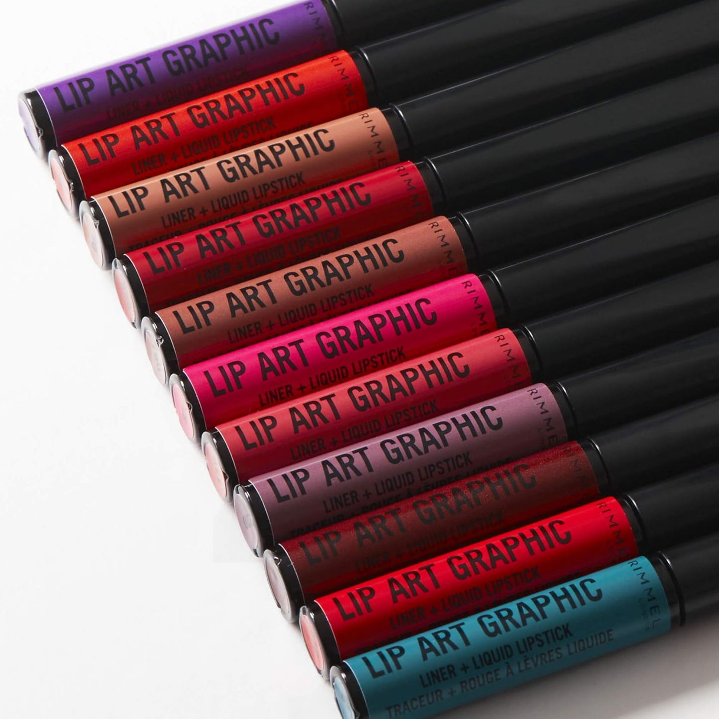 Rimmel Lip Art Graphic Liner + Liquid Lipstick 1.8ml