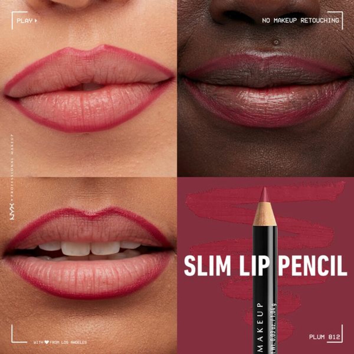 NYX Lip Pencil 1.04gm