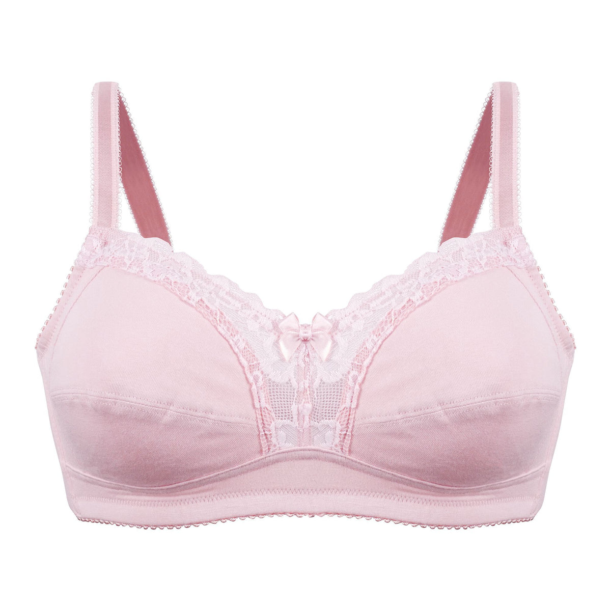 BLS Colette Non Wired And Non Padded Cotton Bra Pink