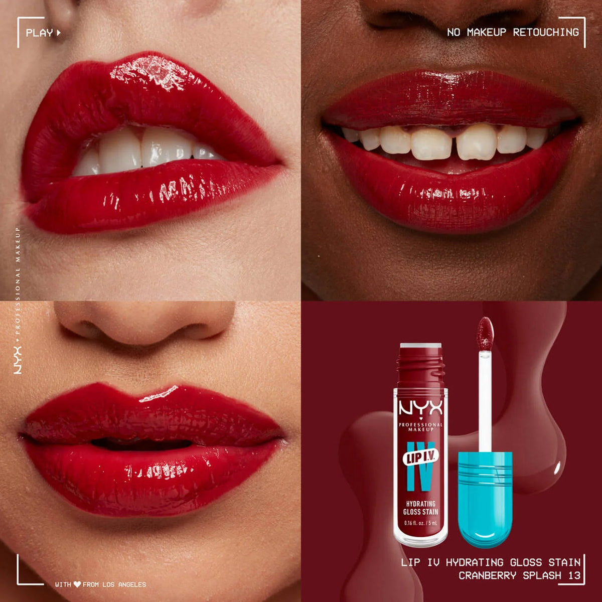 NYX Lip IV Hydrating Gloss Stain 5ml