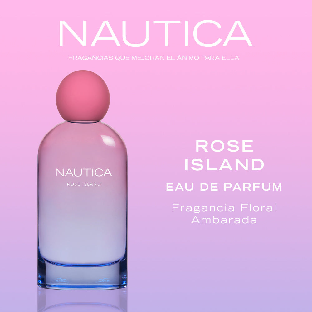Nautica Rose Island Happy & Boosting Eau De Parfum For Women 100ml