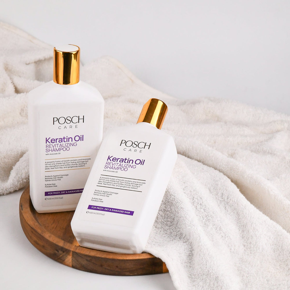 Posch Care Keratin Oil Revitalizing Shampoo 400ml