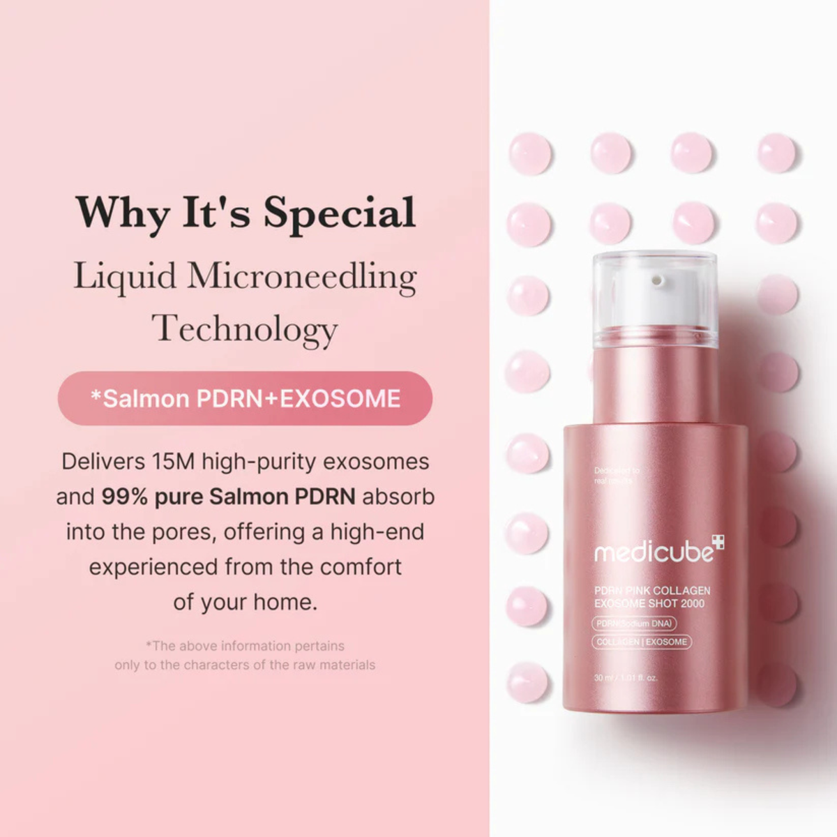 Medicube PDRN Pink Collagen Exosome Shot 2000 Serum 30ml