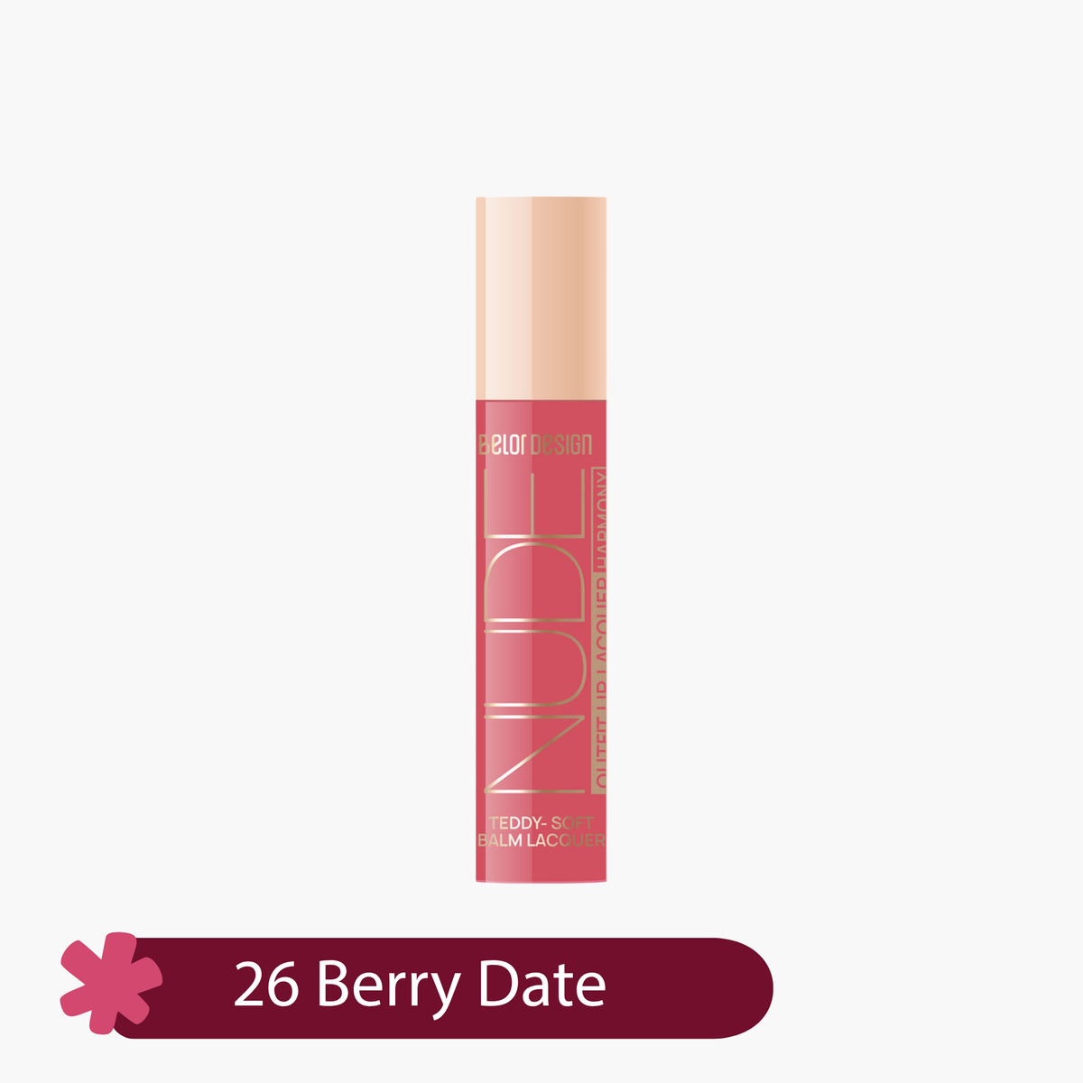 Belor Design Nude Harmony Outfit Lip Lacquer 4.1gm