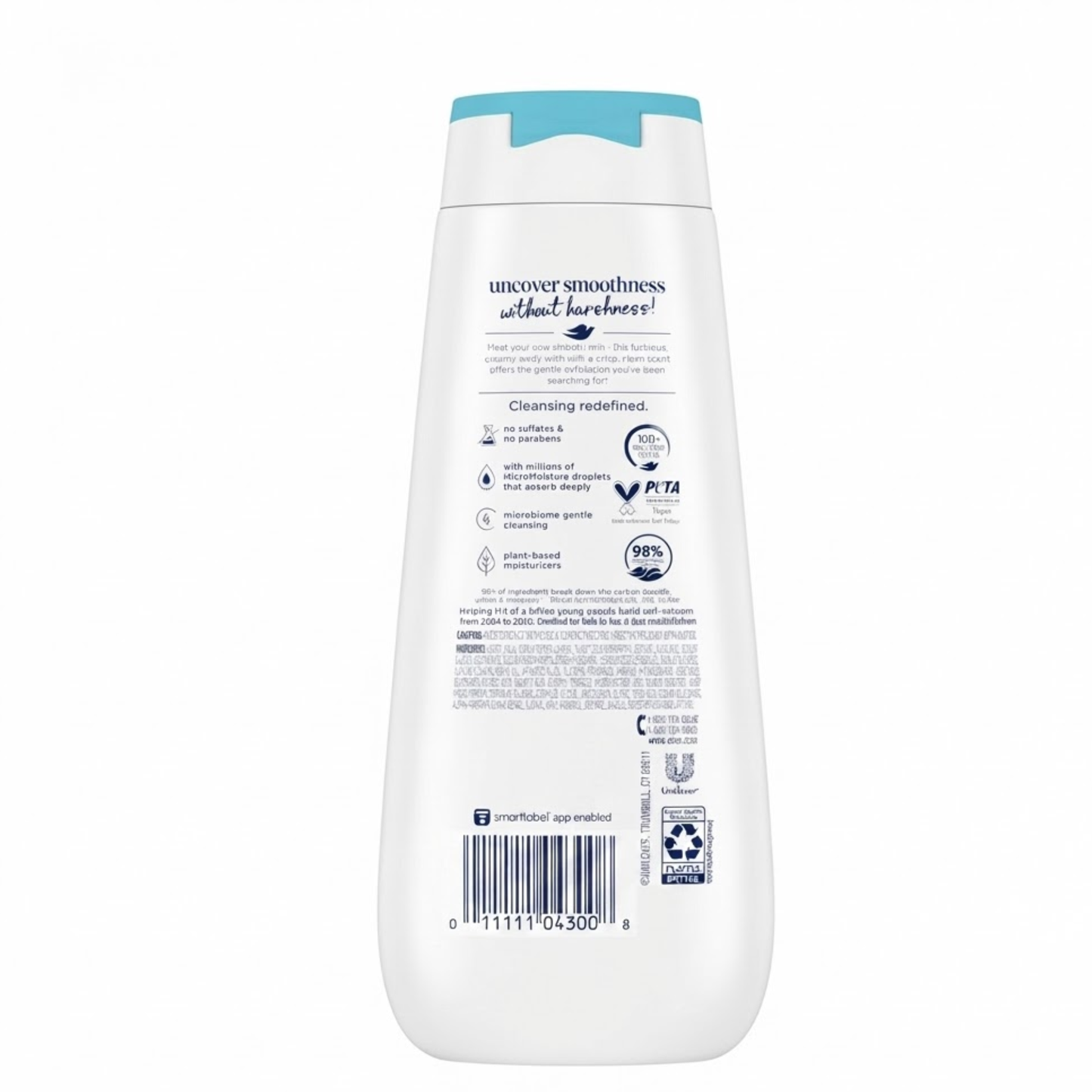 Dove Gentle Exfoliate Sea Mineral Body Wash