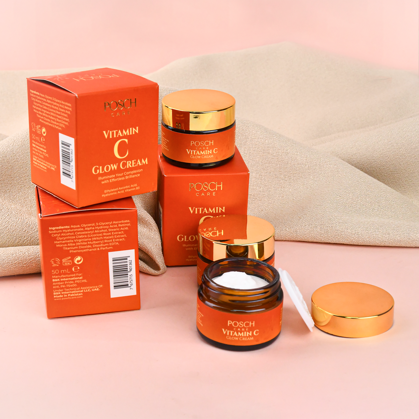 Posch Care Vitamin C Glow Cream 50ml