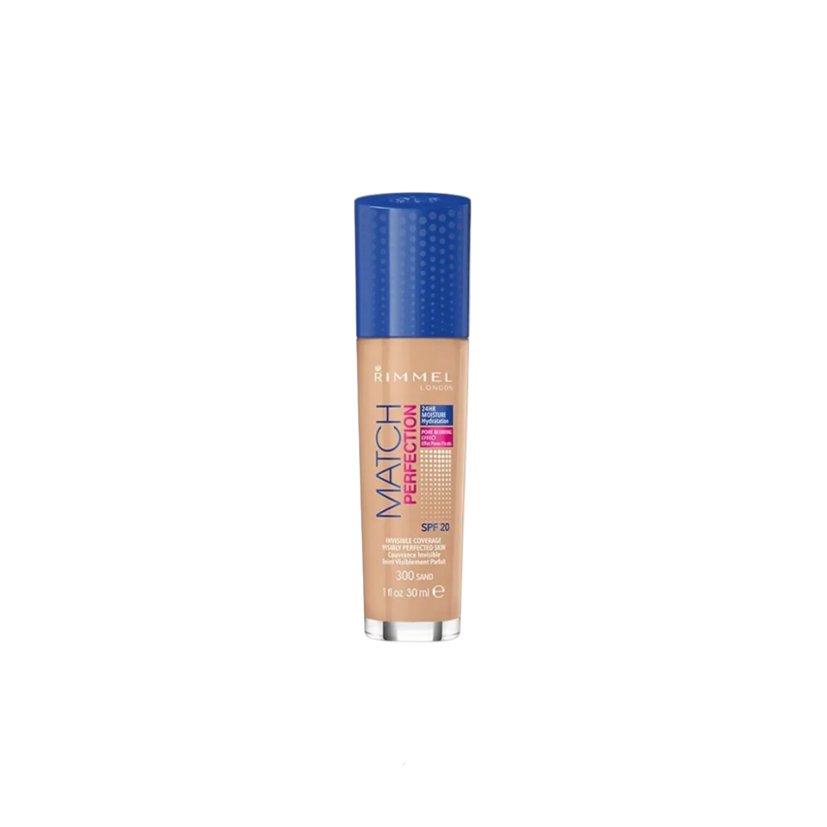 Rimmel Match Perfection Invisible Coverage Foundation SPF 20 30ml