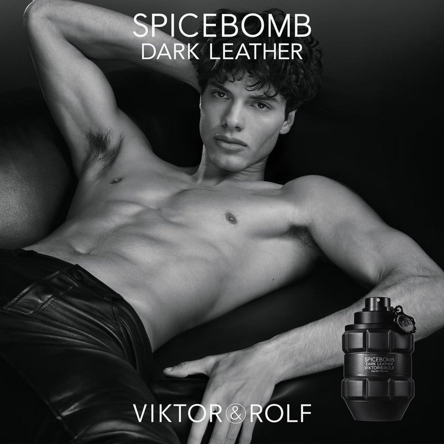 Victor & Rolf Spicebomb Dark Leather Eau De Parfum For Men 90ml