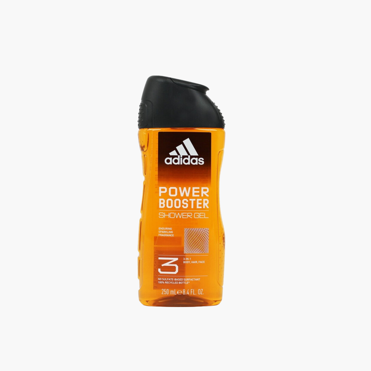 Adidas Power Booster 3 in 1 Body, Hair, Face Shower Gel For Men 250ml