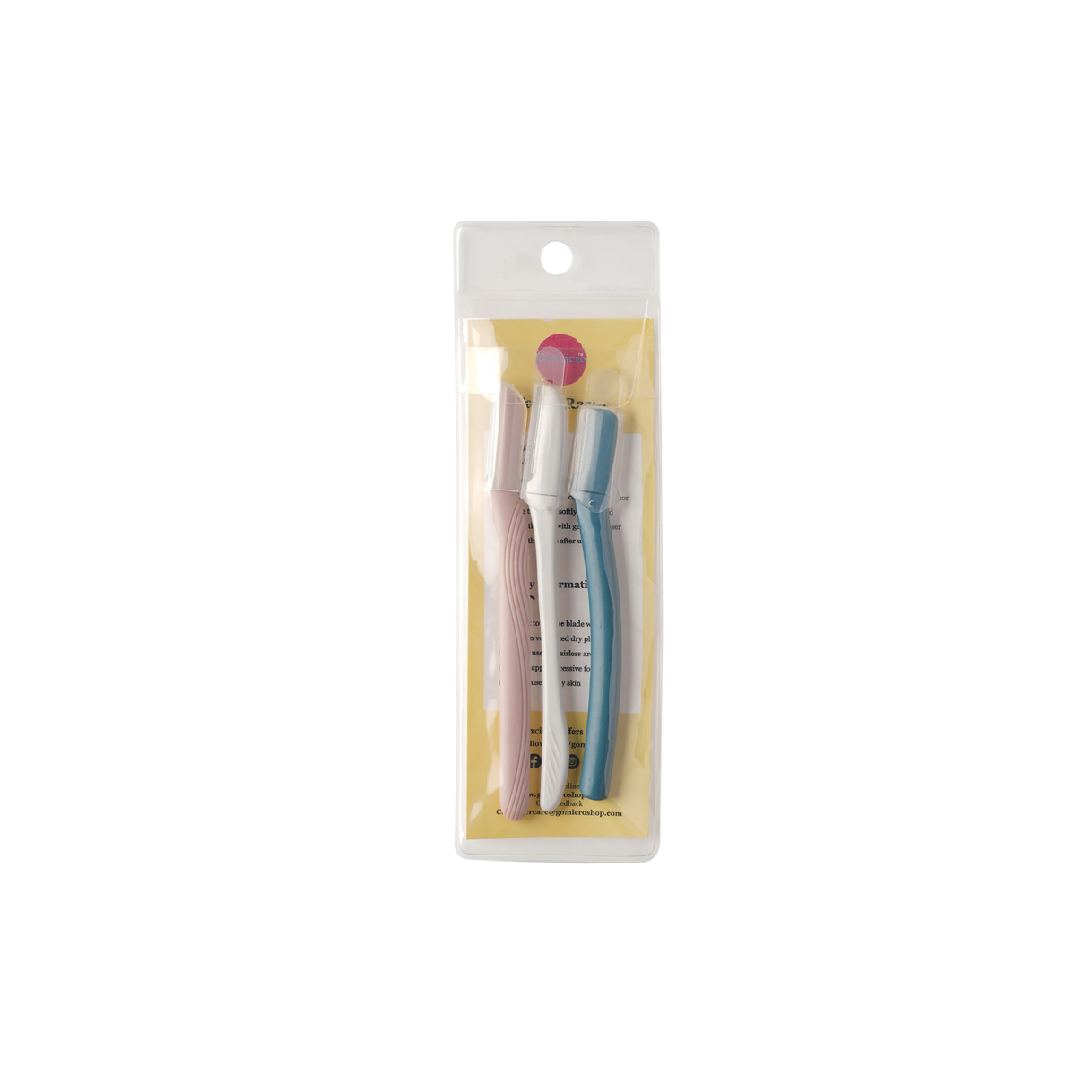 GOmicro Facial Razor Set