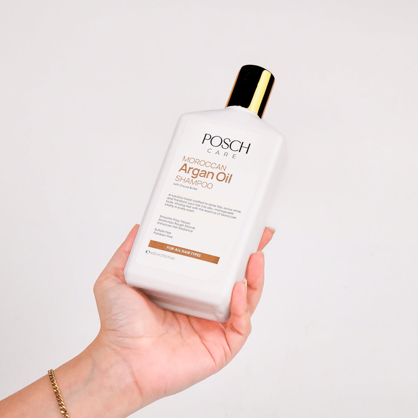 Posch Care Moroccan Argan Oil Shampoo 400ml