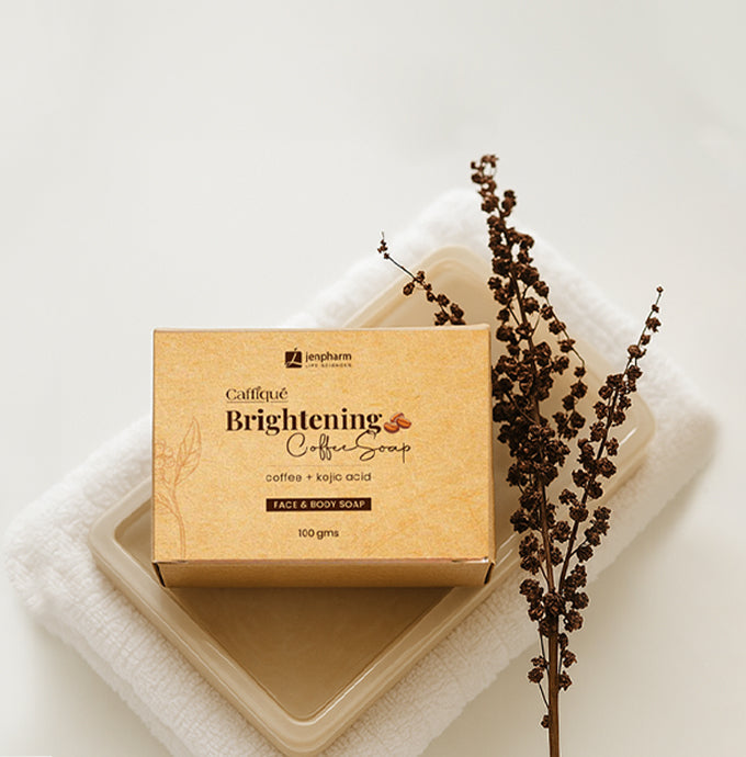 Jenpharm Brightening Coffee Face & Body Soap 100gm