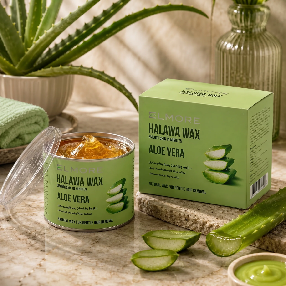 Elmore Halawa Aloe Vera Wax