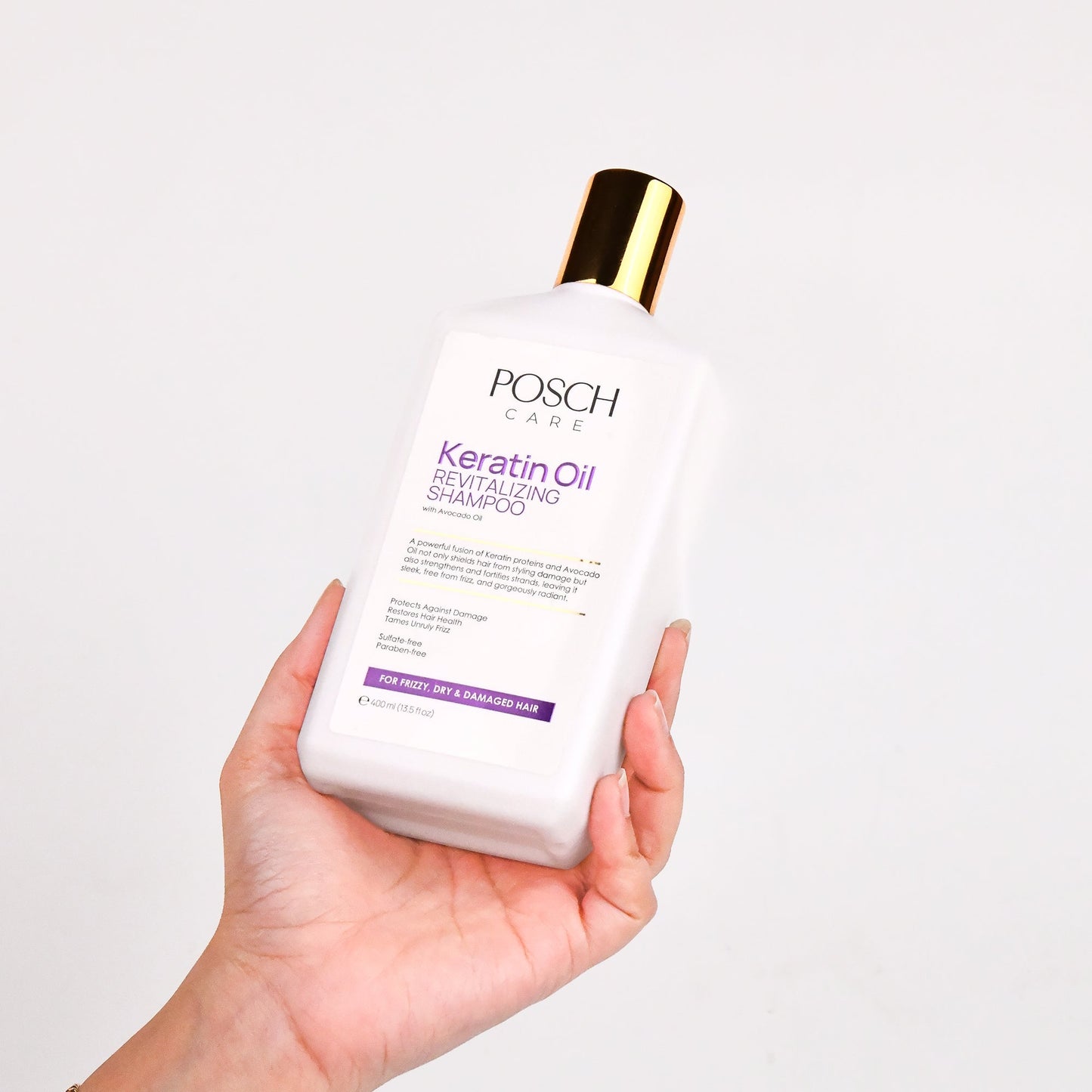 Posch Care Keratin Oil Revitalizing Shampoo 400ml