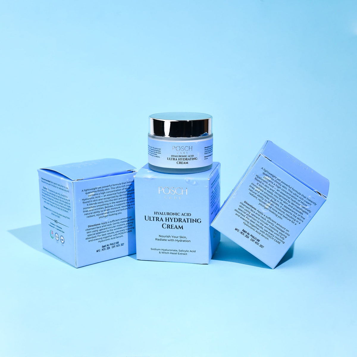 Posch Care Hyaluronic Acid Ultra Hydrating Cream 50ml