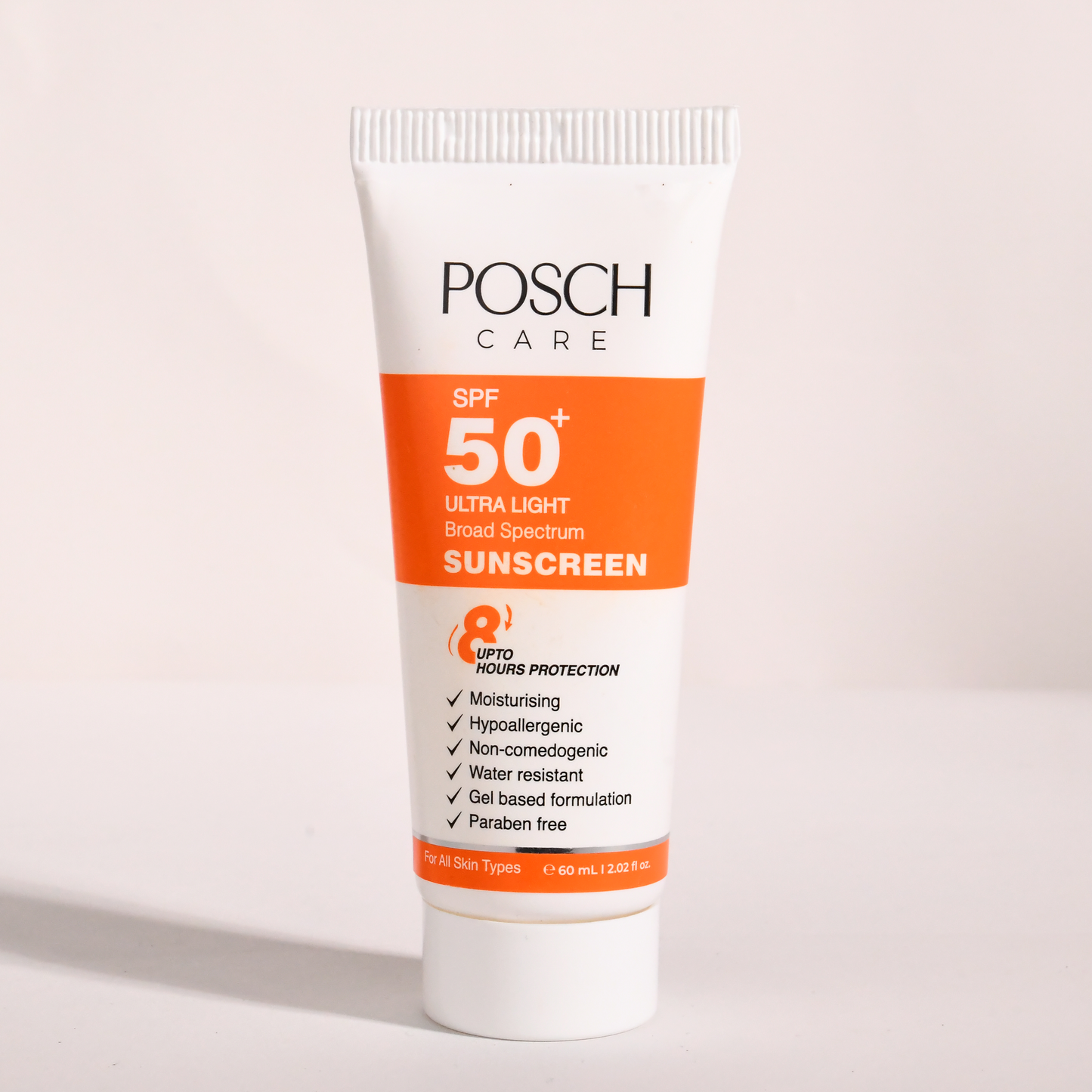 Posch Care Ultra Light Broad Spectrum Sunscreen SPF 50+ 60ml