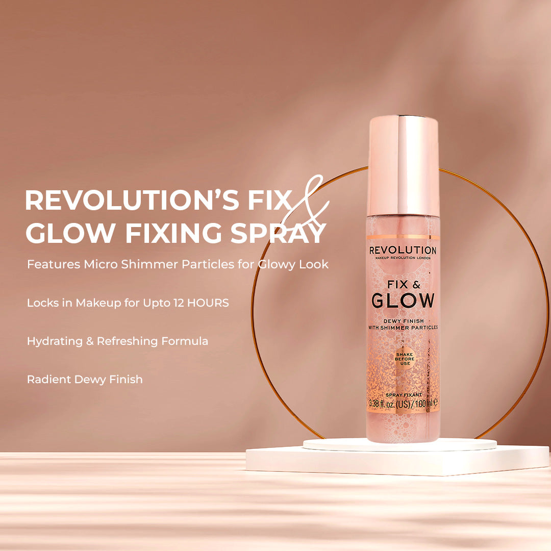 Revolution Fix & Glow Finish Setting Spray 100ml