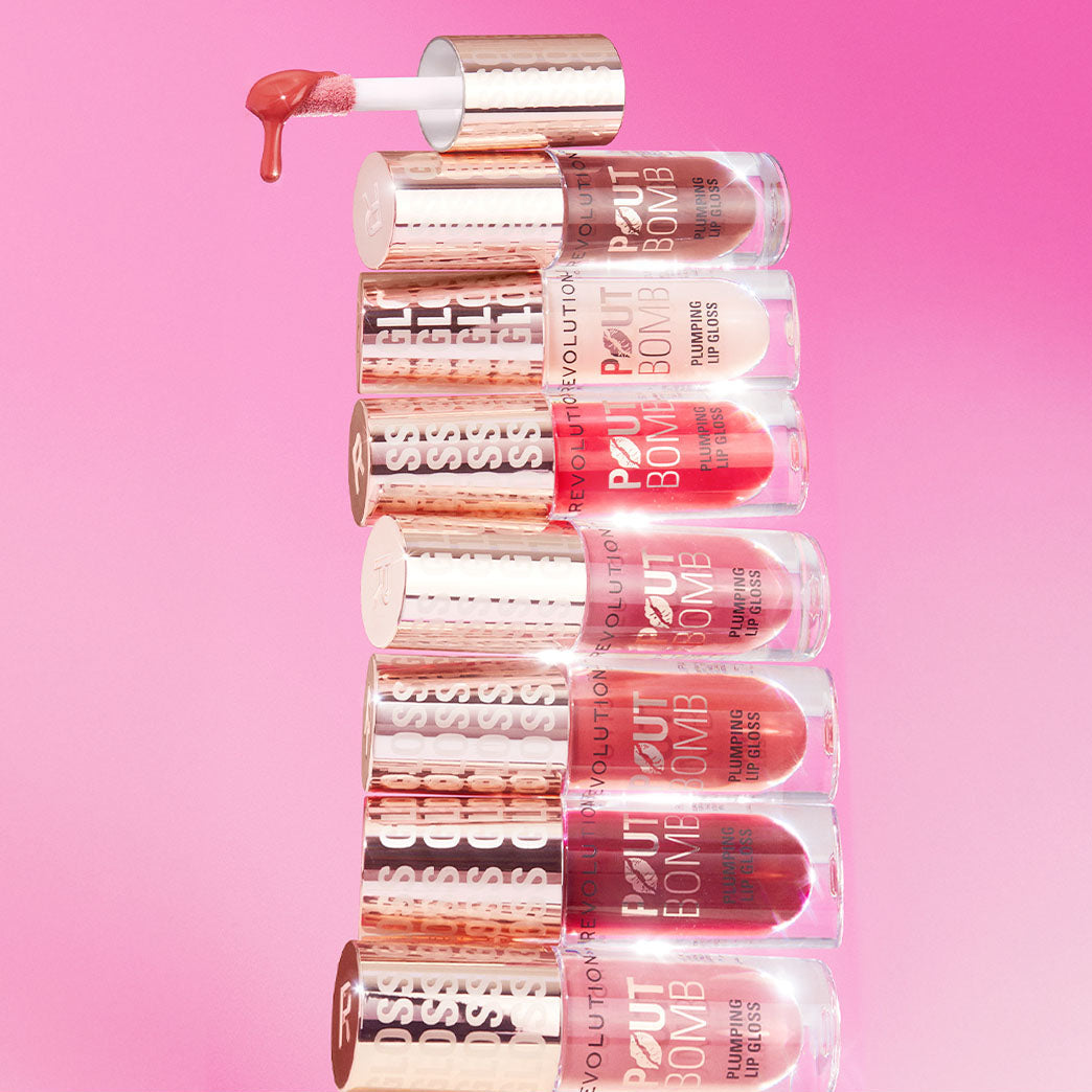 Revolution Pout Bomb Shimmer Lip Gloss 4.5ml