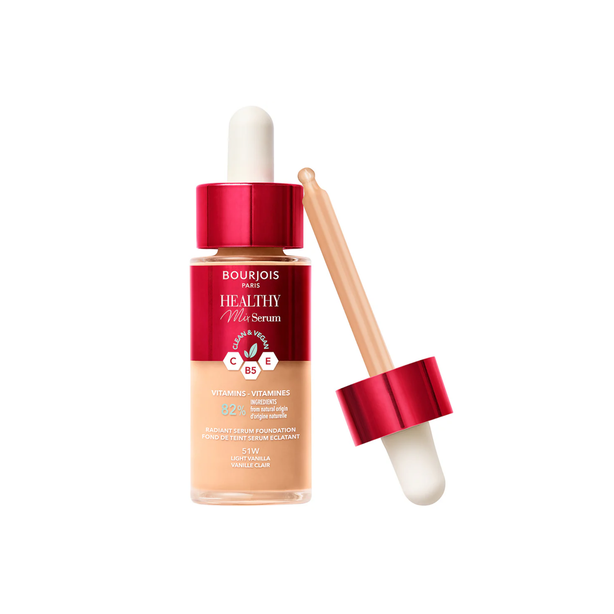 Bourjois Healthy Mix Clean & Vegan Serum Foundation 30ml