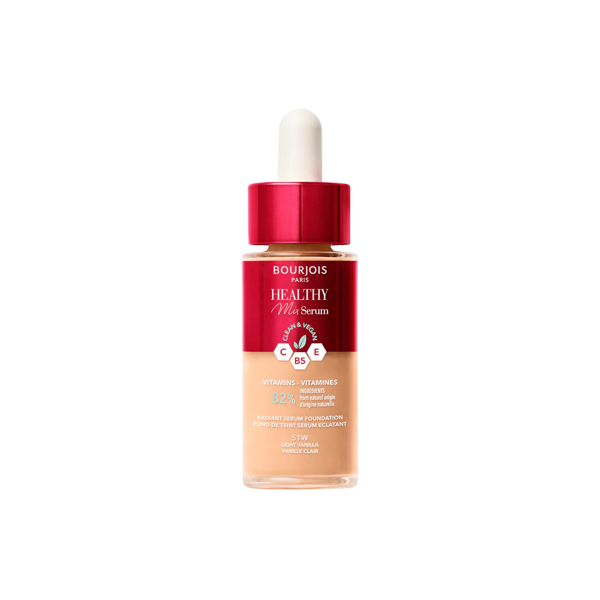 Bourjois Healthy Mix Clean & Vegan Serum Foundation 30ml