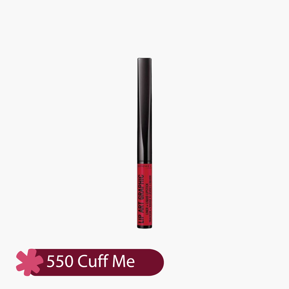 Rimmel Lip Art Graphic Liner + Liquid Lipstick 1.8ml
