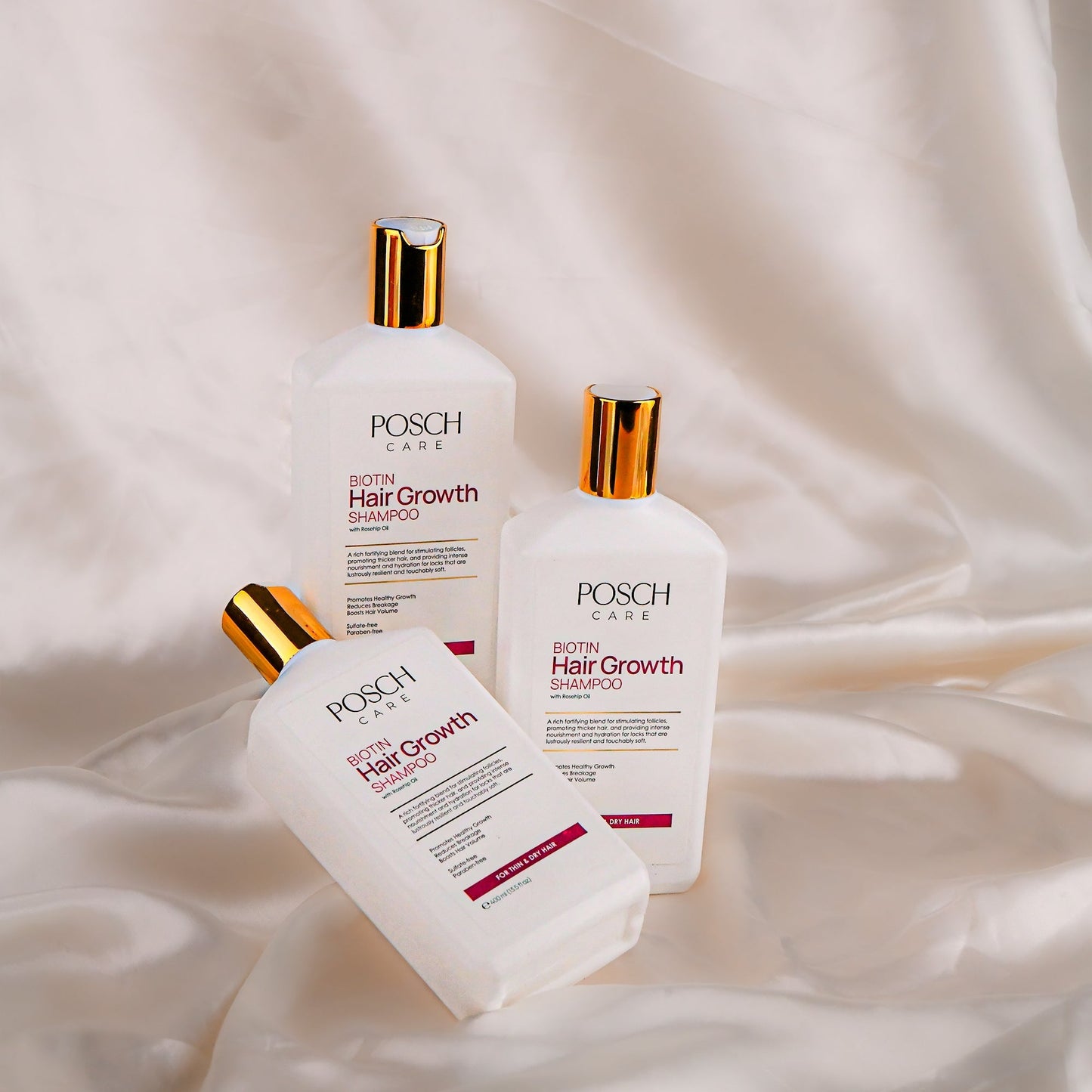Posch Care Biotin Hair Growth Shampoo 400ml