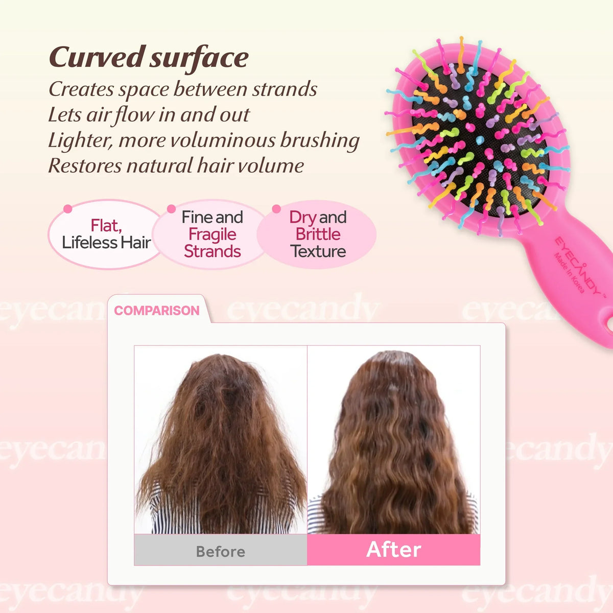 Eyecandy Rainbow Volume S Brush Mini