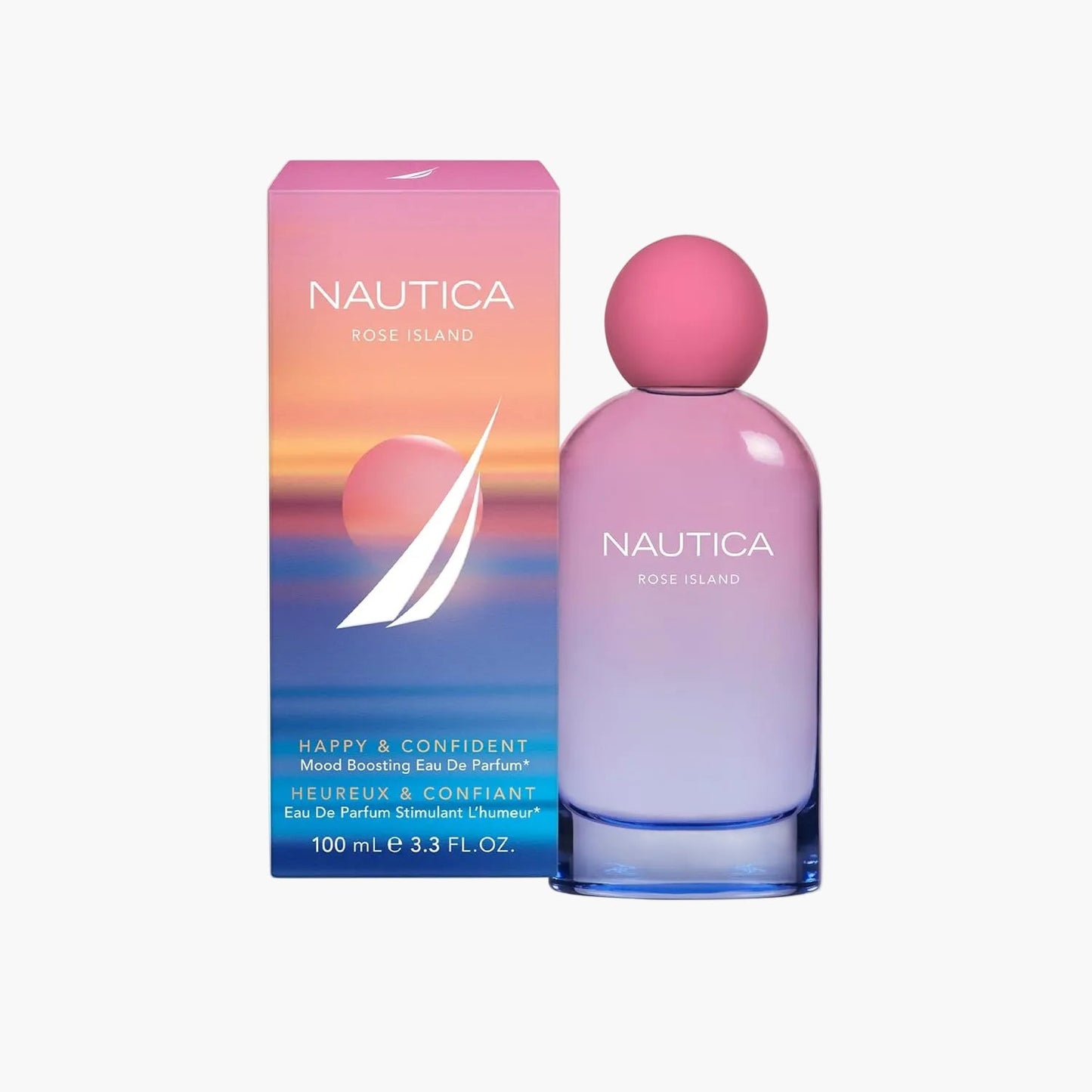 Nautica Rose Island Happy & Boosting Eau De Parfum For Women 100ml