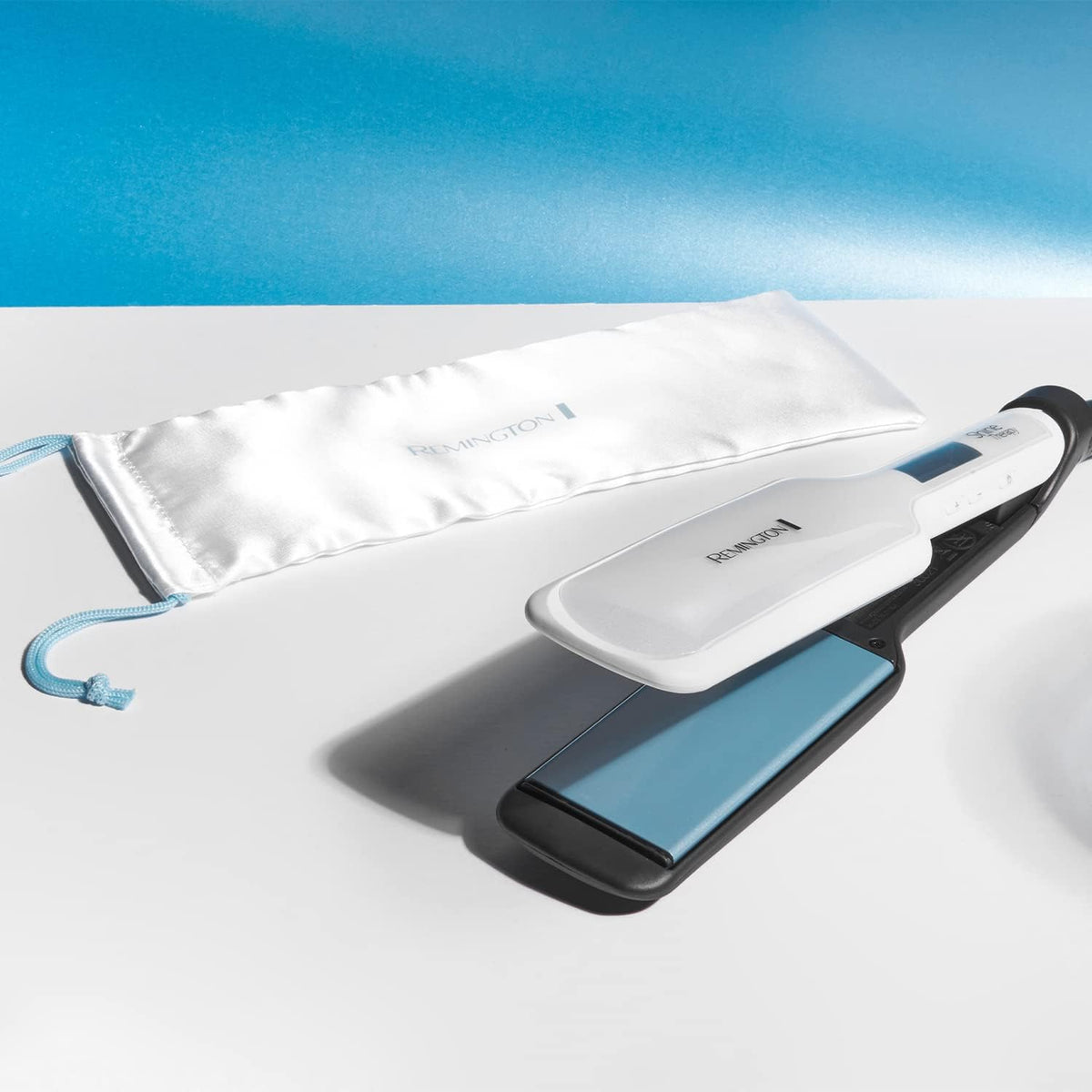 Remington Hair Straightener Shine Therapy Wide Plate S8550