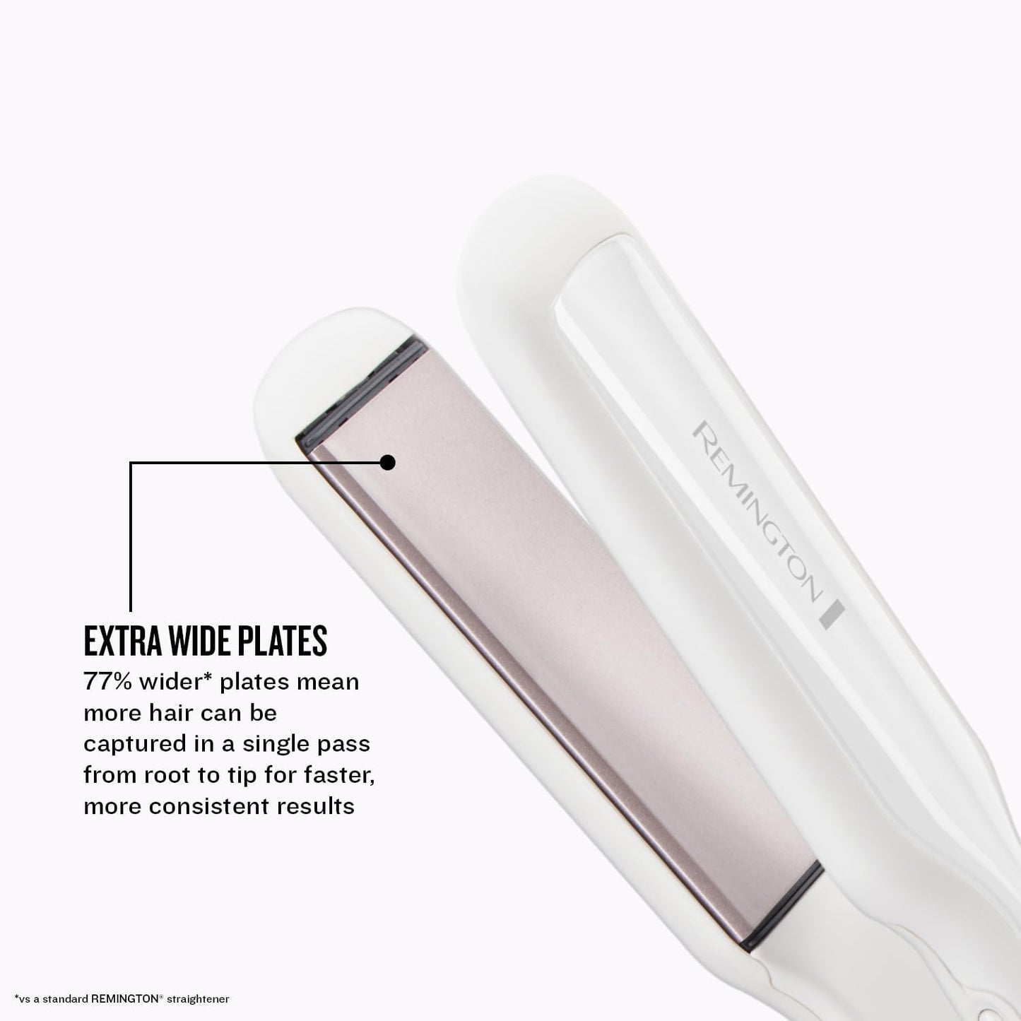 Remington Pro Ceramic Extra Wide Plate Hair Straightener S5527